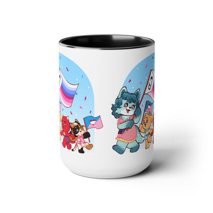 ABDL and Littles Pride 15oz Mugs