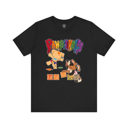 ABDL Short Sleeve Tee | Pawsitively Proud T-Shirt | Crinkle Kit