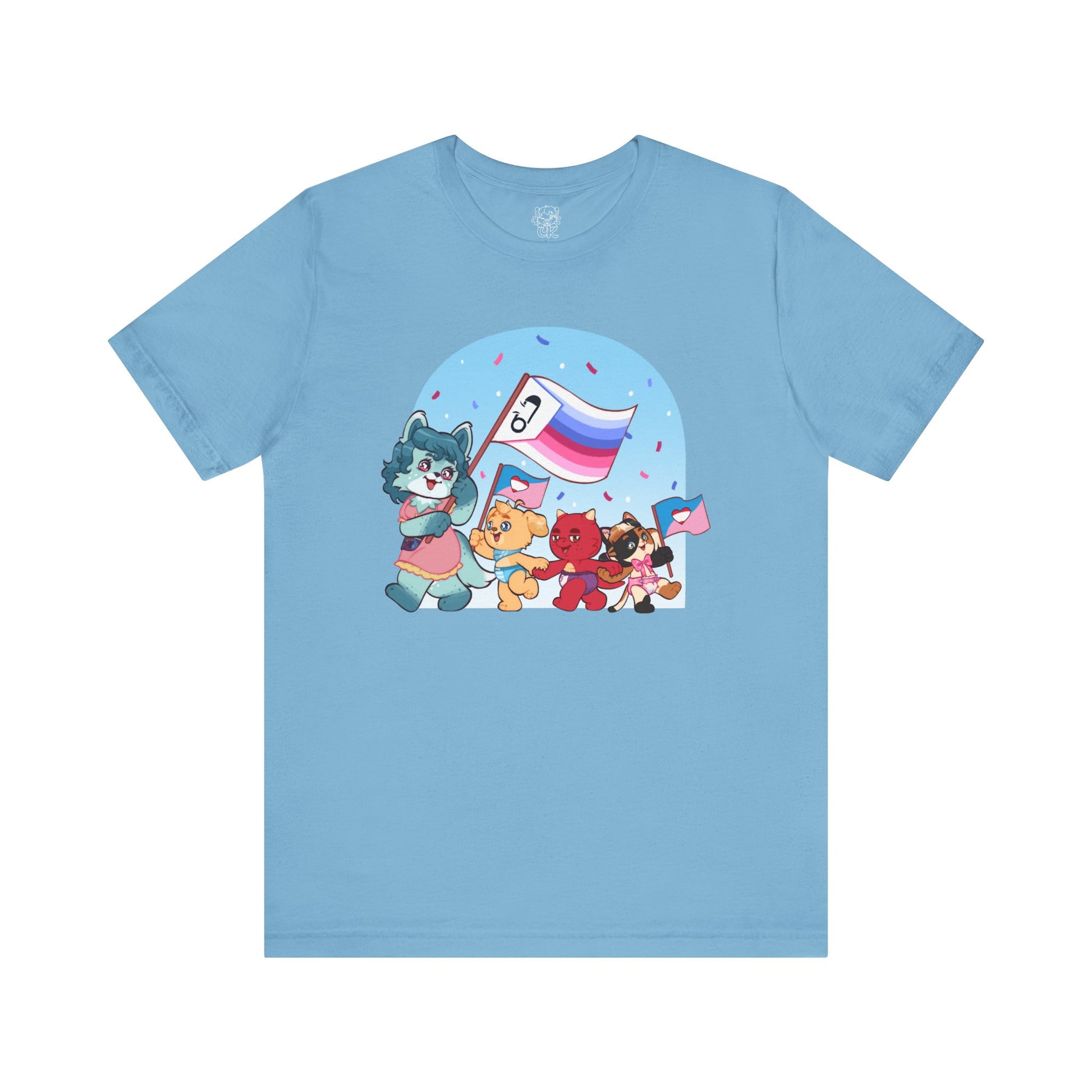 ABDL Pride T-Shirt | Unisex Short Sleeve Tee | Crinkle Kit