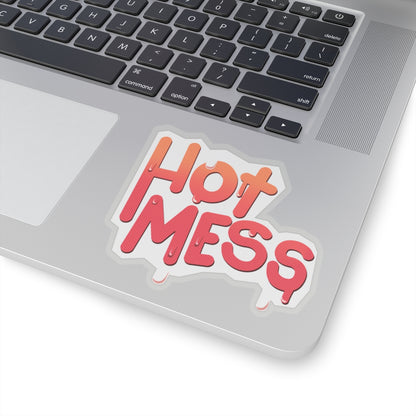 Hot Mess Sticker | Hot Mess Decals | Crinkle Kit