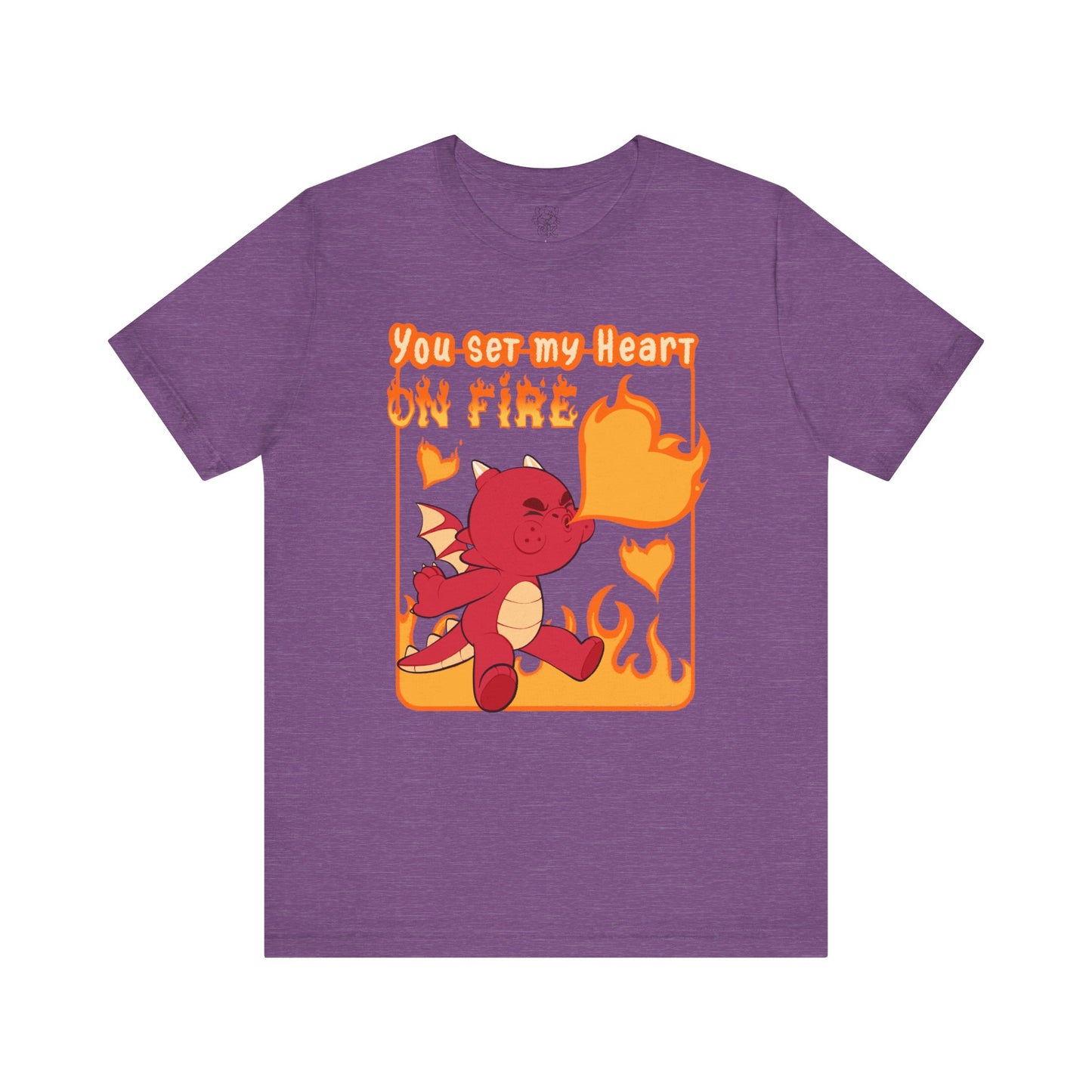 You Set My Heart On Fire T-Shirt | ABDL Graphic Tee | Crinkle Kit