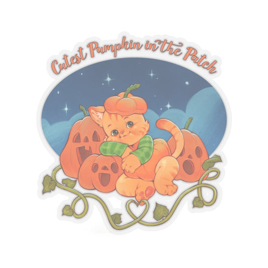 ABDL-Themed Pumpkin Stickers | Pumpkin Vinyl Stickers | Crinkle Kit