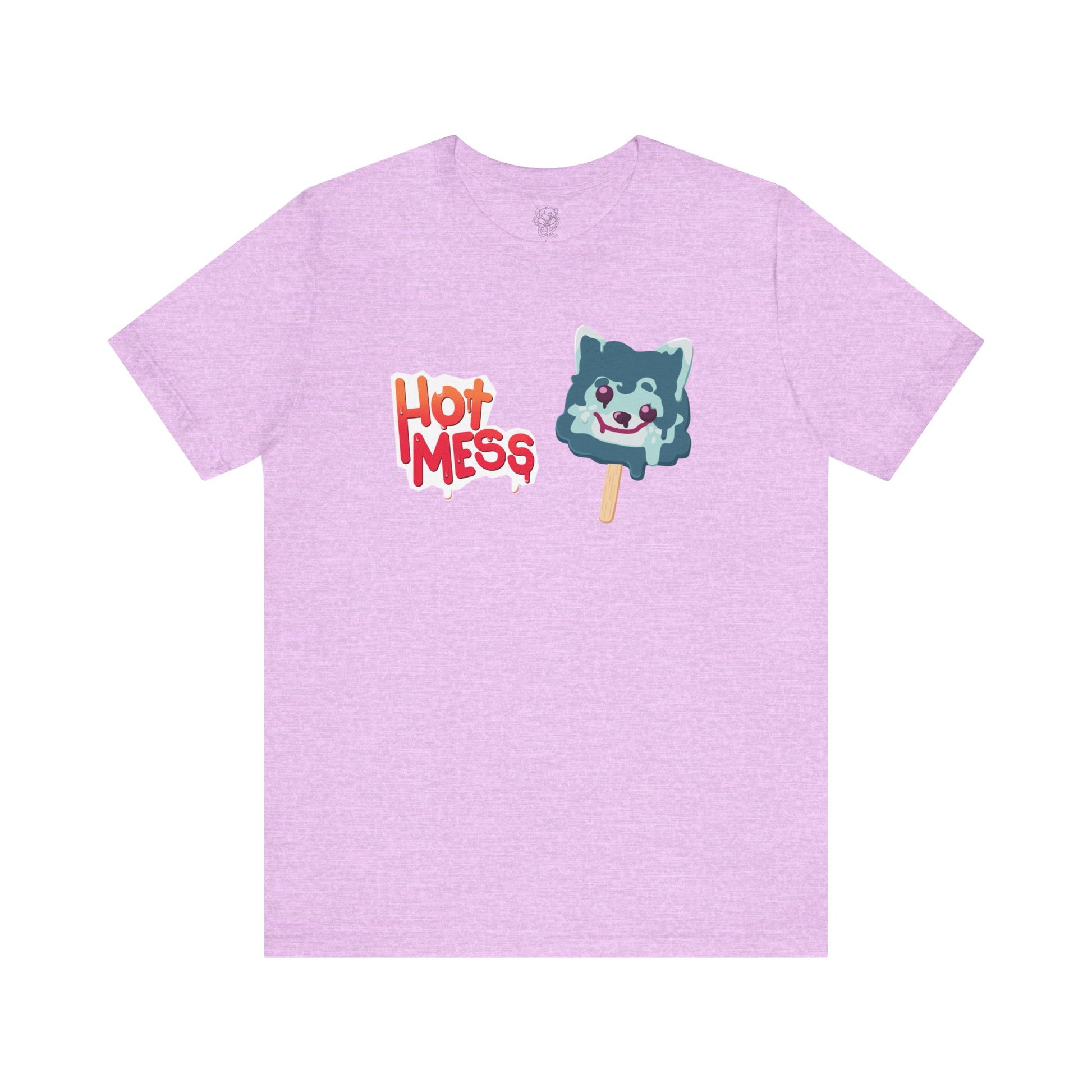 Hot Mess Unisex Tee | Cute Graphic Tees | Crinkle Kit