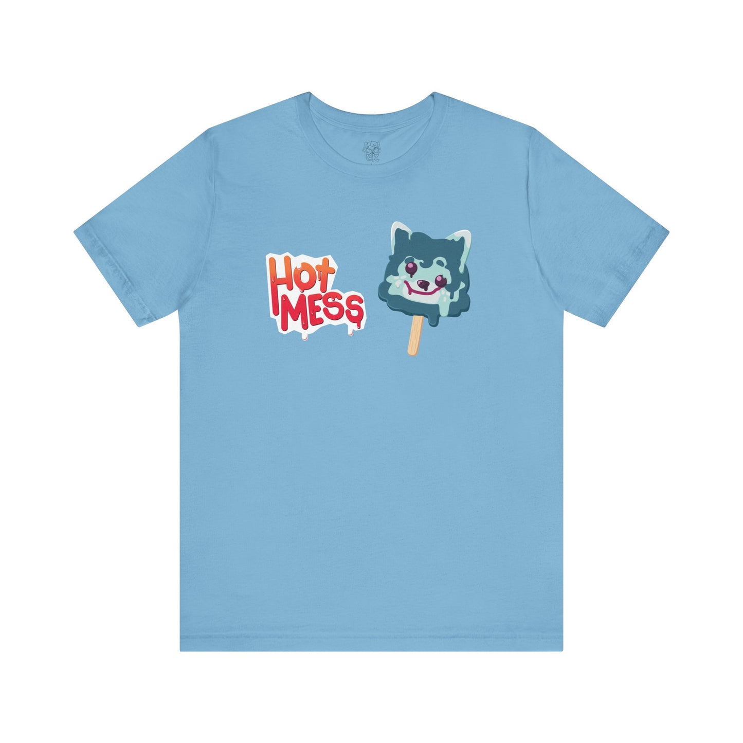 Hot Mess Unisex Tee | Cute Graphic Tees | Crinkle Kit