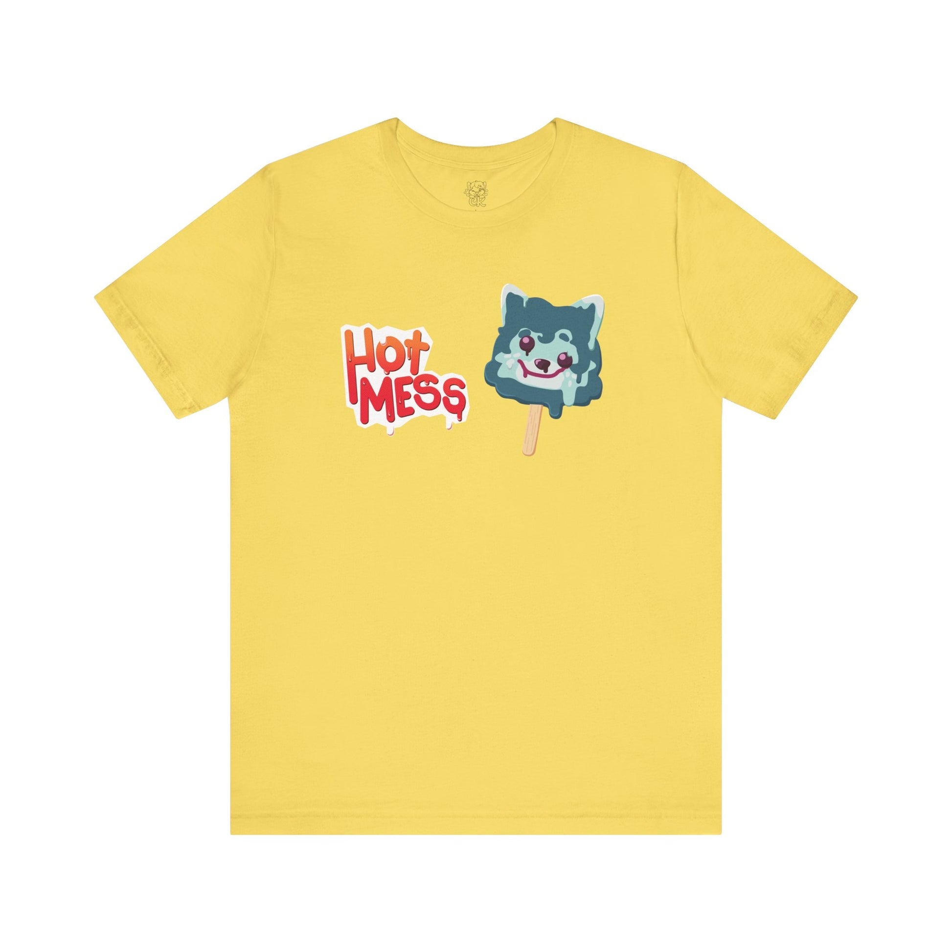 Hot Mess Unisex Tee | Cute Graphic Tees | Crinkle Kit