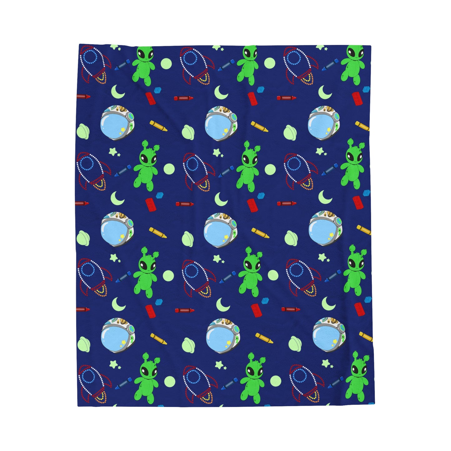 Lil Space - Velveteen Plush Blanket