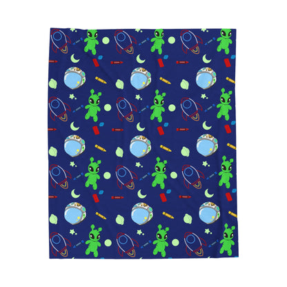 Lil Space - Velveteen Plush Blanket