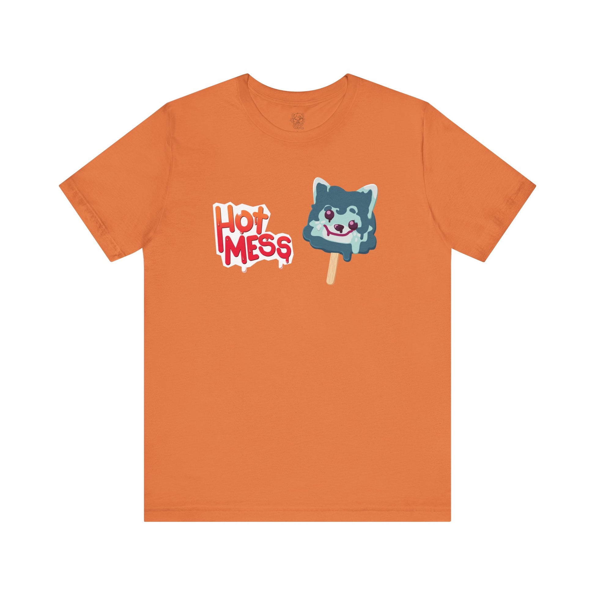 Hot Mess Unisex Tee | Cute Graphic Tees | Crinkle Kit