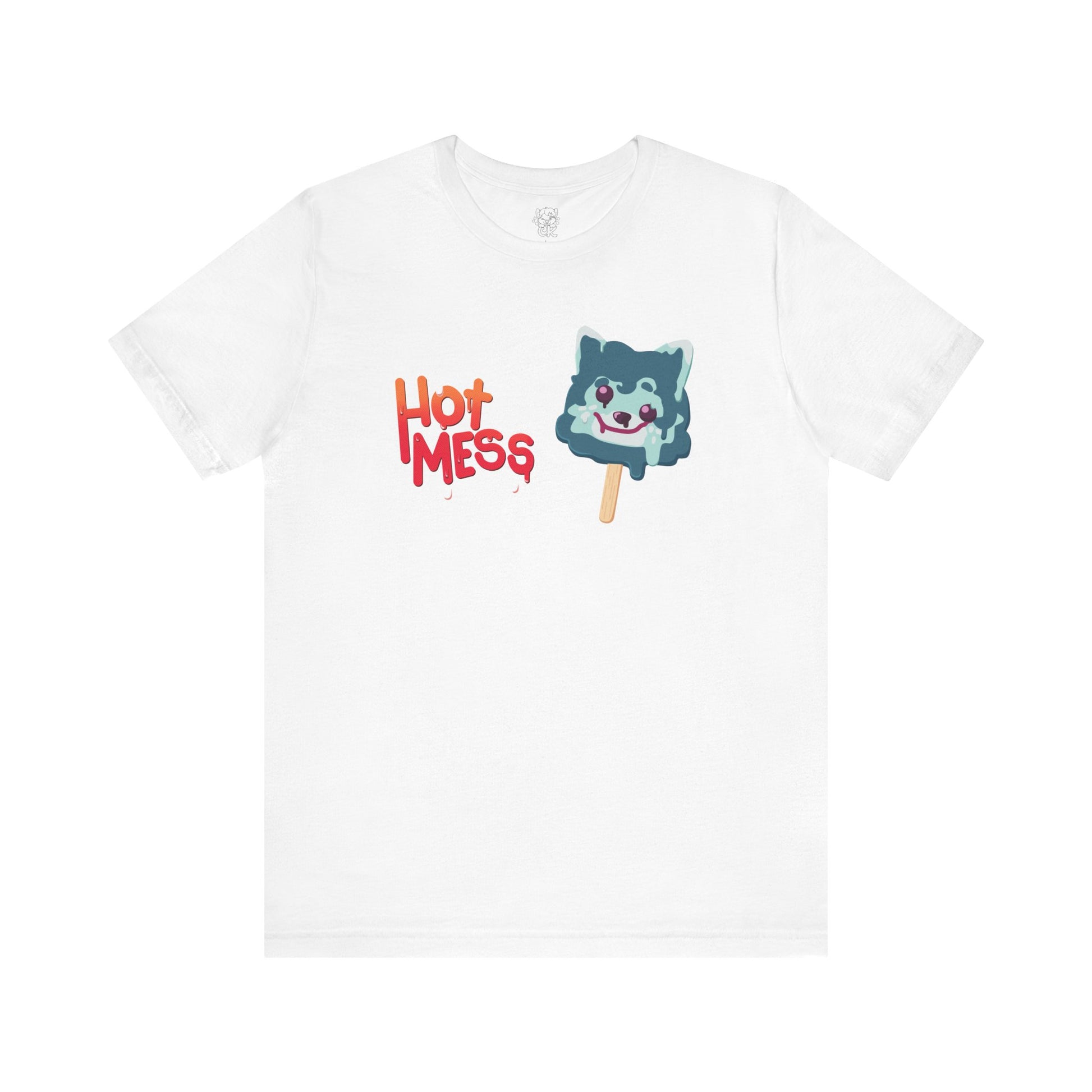 Hot Mess Unisex Tee | Cute Graphic Tees | Crinkle Kit