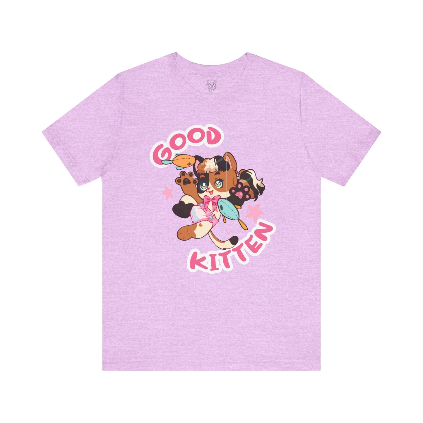 Playful ABDL T-Shirt | Cute Cat Graphic Tees | Crinkle Kit