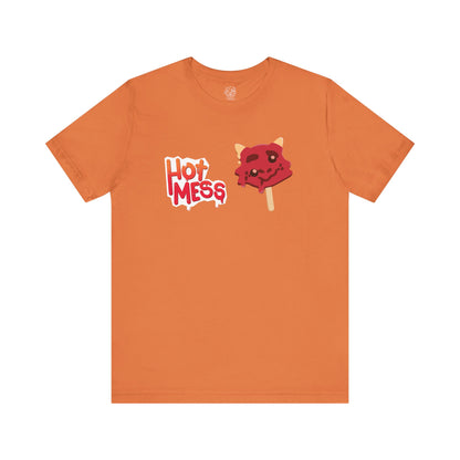 Hot Mess Graphic T-Shirt | Unisex Graphic T-Shirt | Crinkle Kit