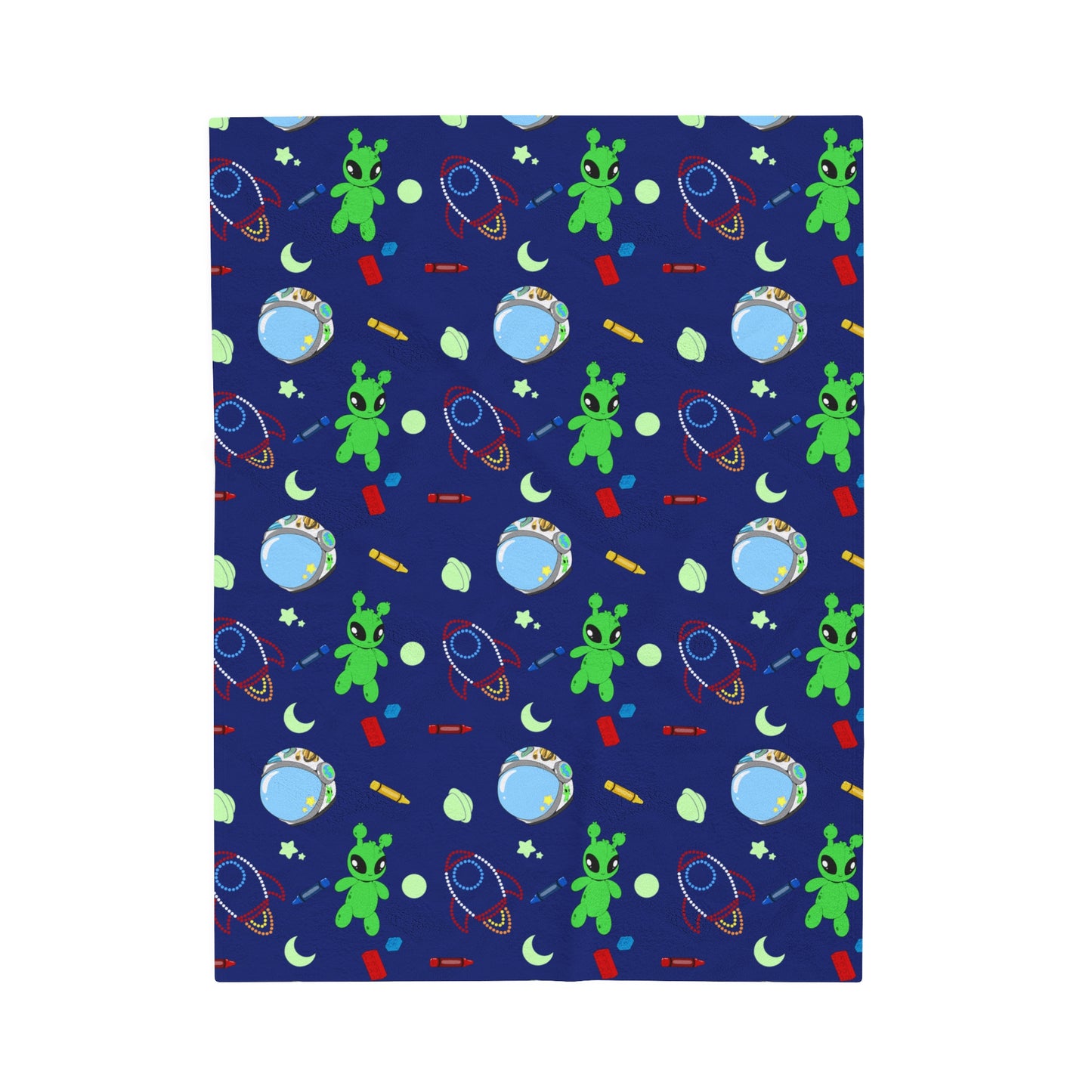 Lil Space - Velveteen Plush Blanket