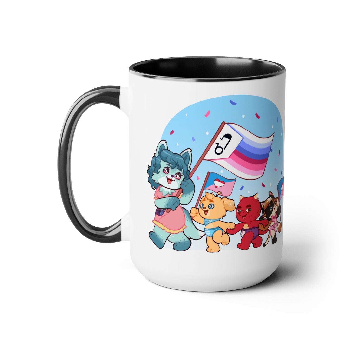 ABDL and Littles Pride 15oz Mugs