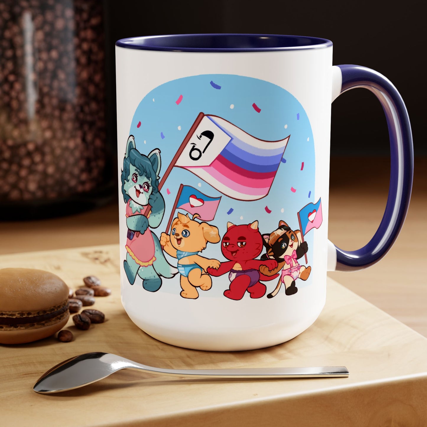 ABDL and Littles Pride 15oz Mugs