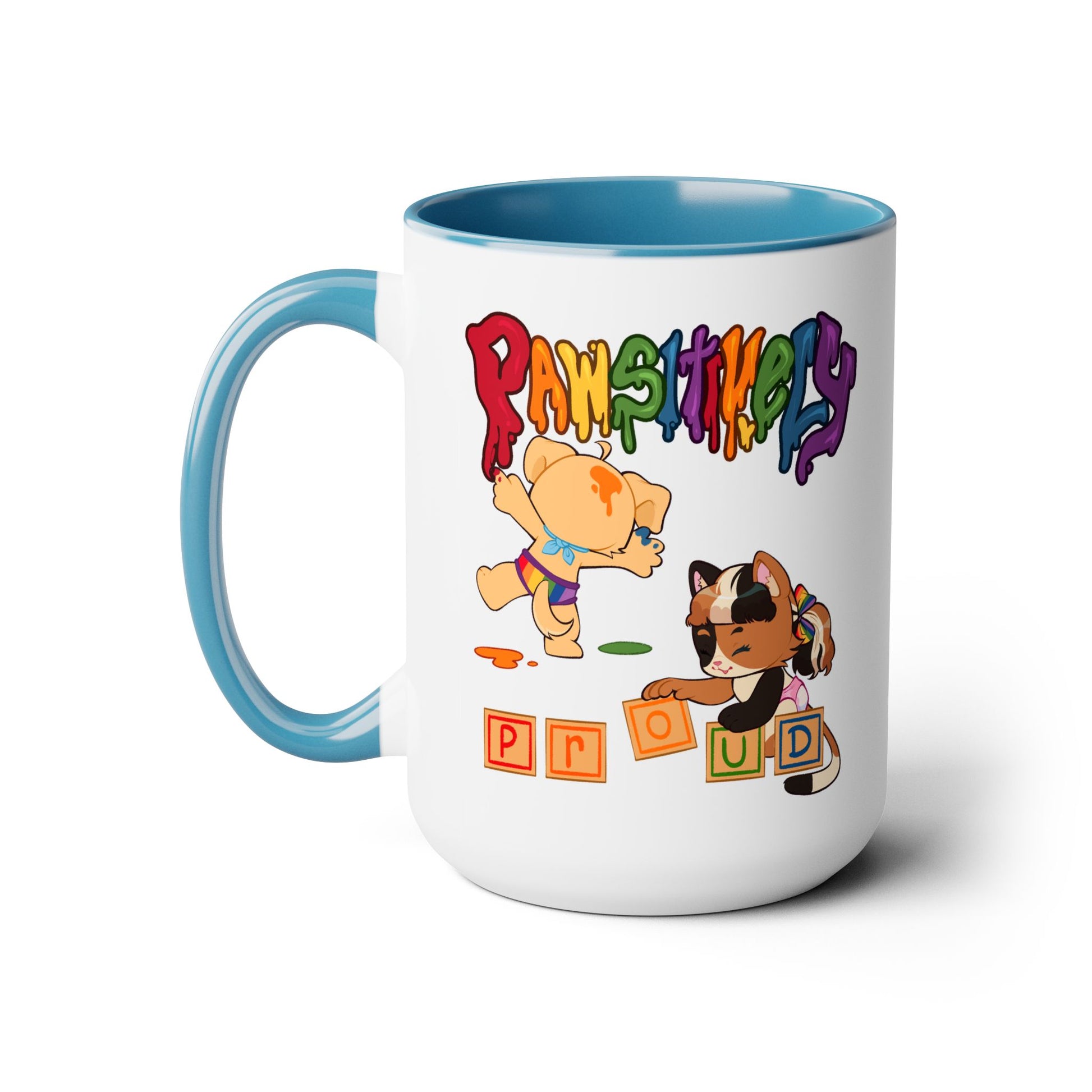 Pawsitively Proud Mugs | ABDL-Themed Coffee Mugs | Crinkle Kit