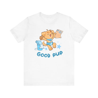 Pup Training T-Shirt | Unisex Jersey Short Sleeve Tee | Crinkle Kit