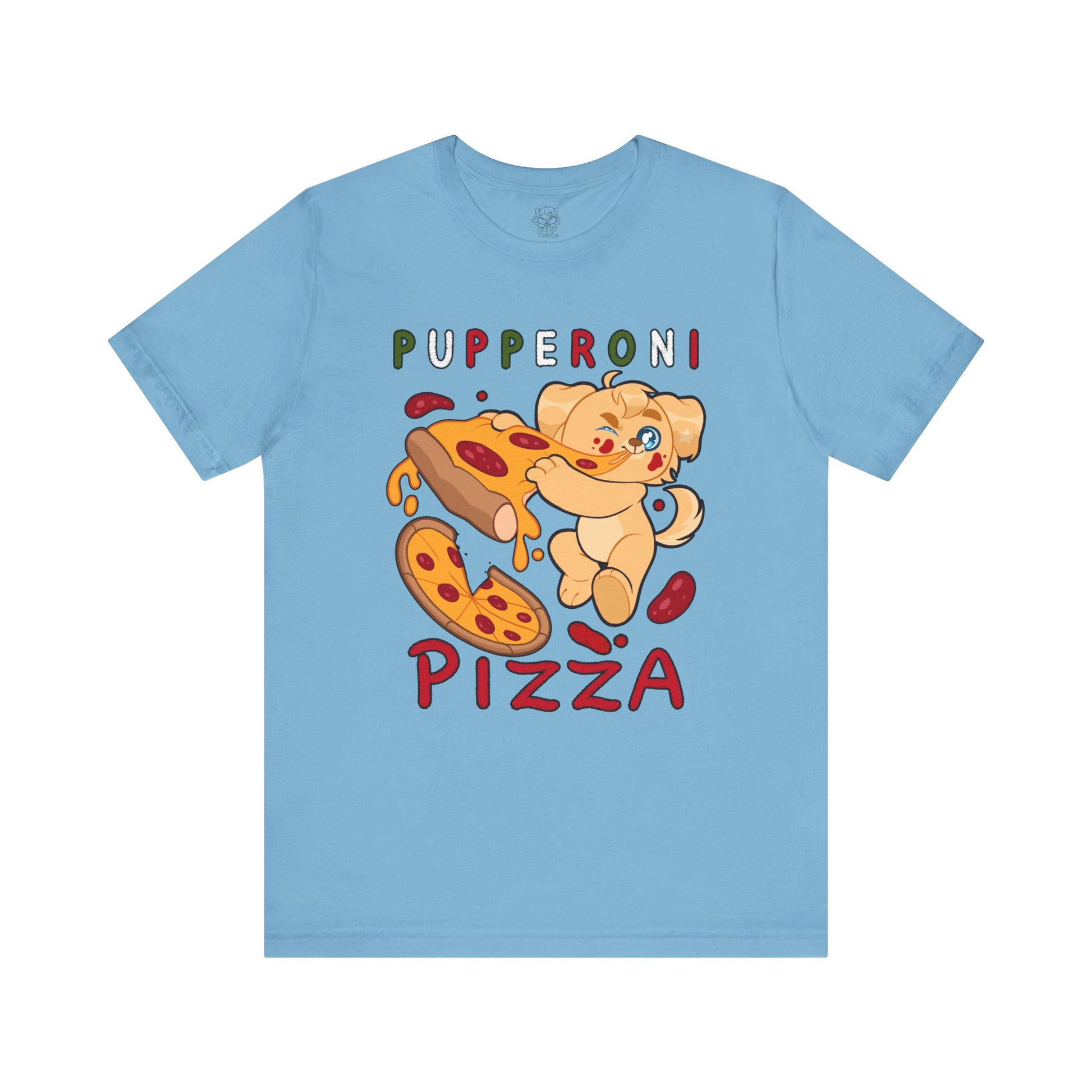 Playful Pupperoni Pizza T-Shirt | ABDL Themed | Crinkle Kit