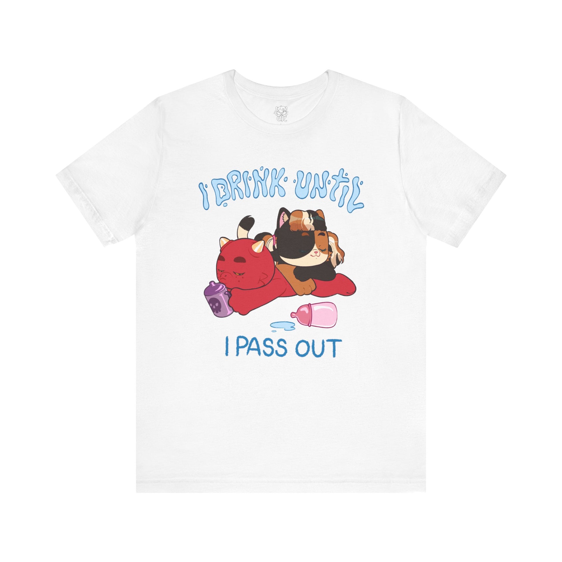 ABDL Unisex T-Shirts | I Drink Until I Pass Out T-shirt | Crinkle Kit