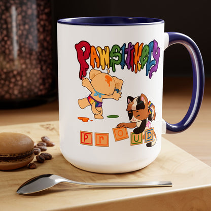 Pawsitively Proud 15oz Mugs