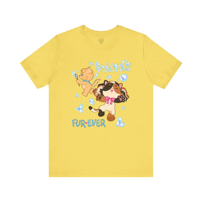 Friends Fur-Ever T-Shirt | Short Sleeve T-Shirt | Crinkle Kit