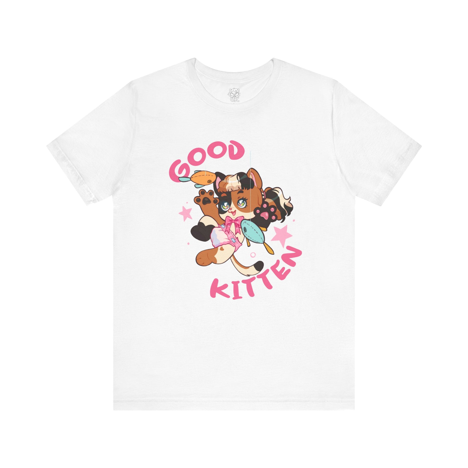 Playful ABDL T-Shirt | Cute Cat Graphic Tees | Crinkle Kit