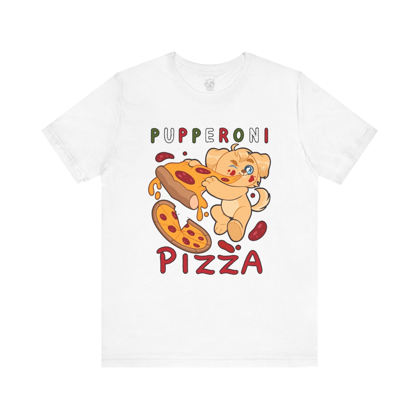 Playful Pupperoni Pizza T-Shirt | ABDL Themed | Crinkle Kit