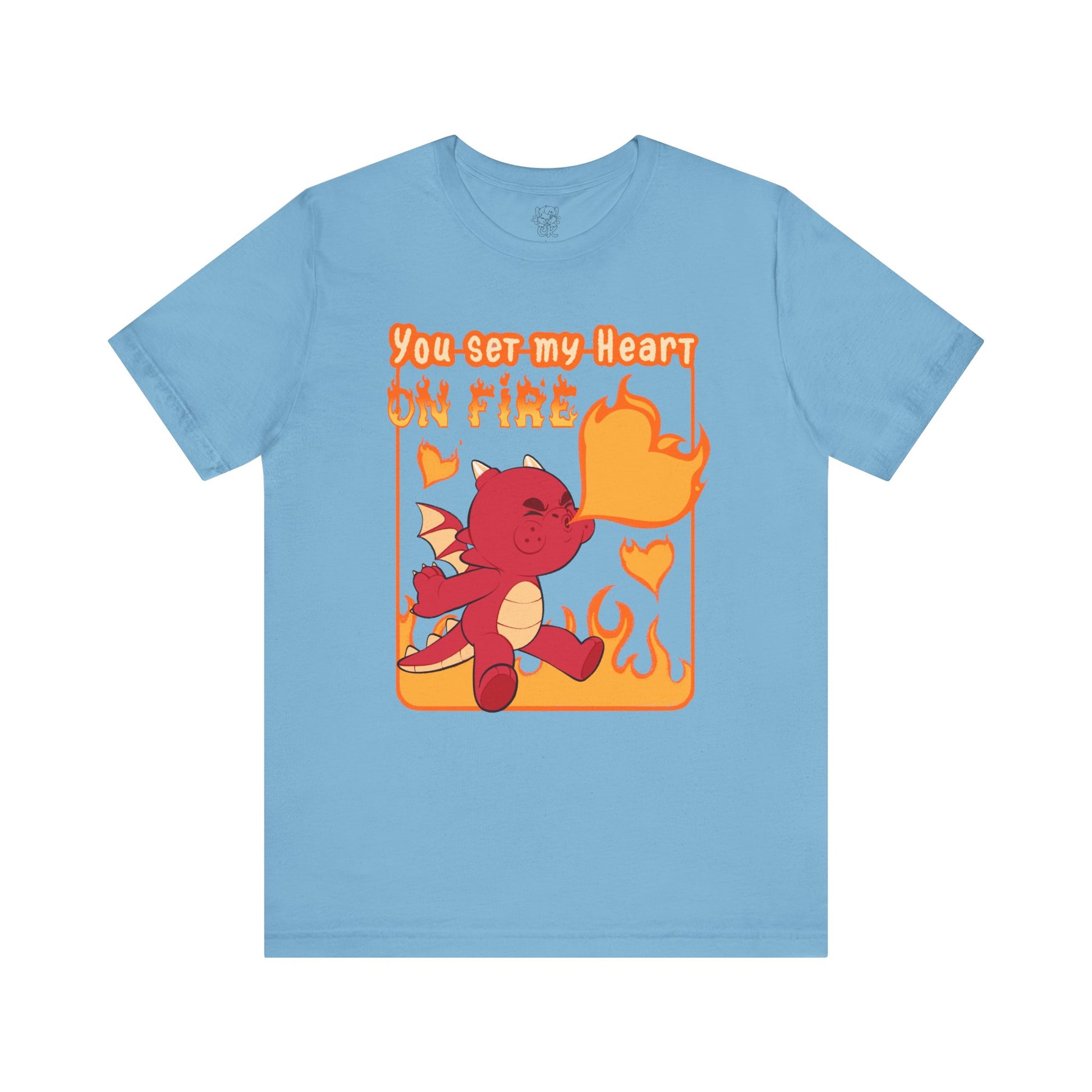 You Set My Heart On Fire T-Shirt | ABDL Graphic Tee | Crinkle Kit