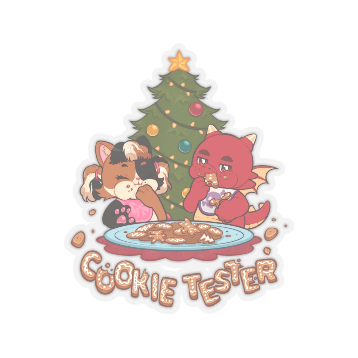 Cookie Tester Sticker