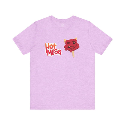 Hot Mess Graphic T-Shirt | Unisex Graphic T-Shirt | Crinkle Kit