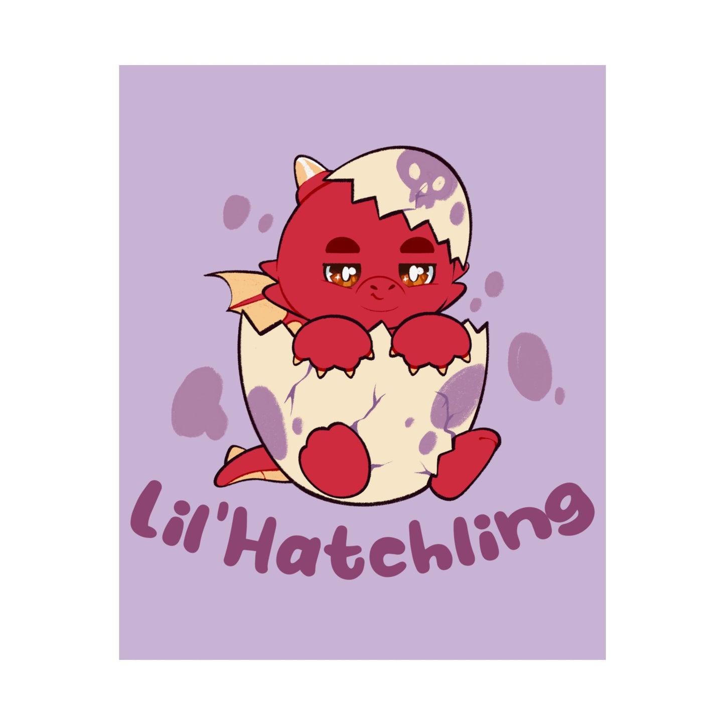 Lil' Hatchling - Playful Matte Posters