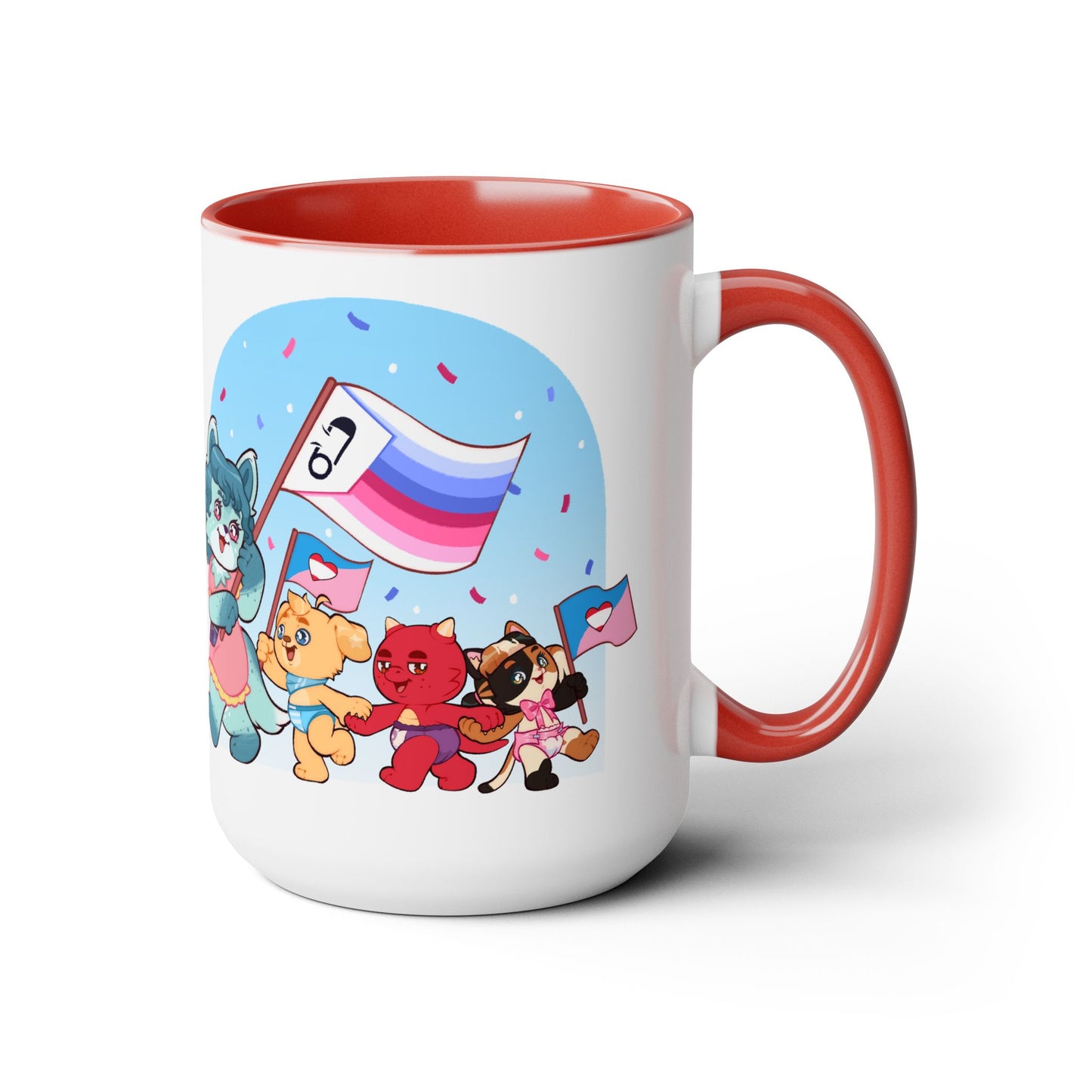 ABDL and Littles Pride 15oz Mugs