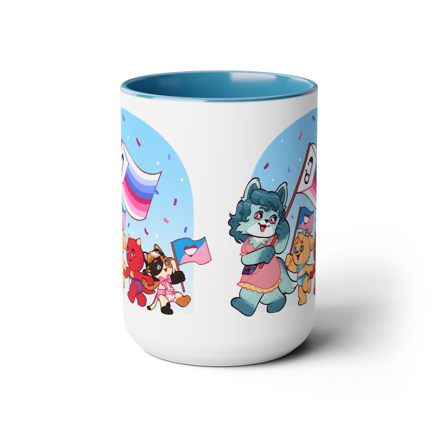 ABDL and Littles Pride 15oz Mugs