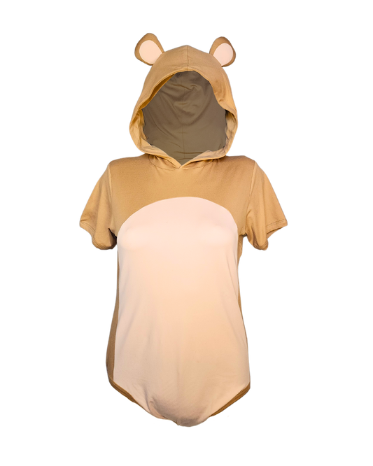 Teddy Bear Hooded Onesie