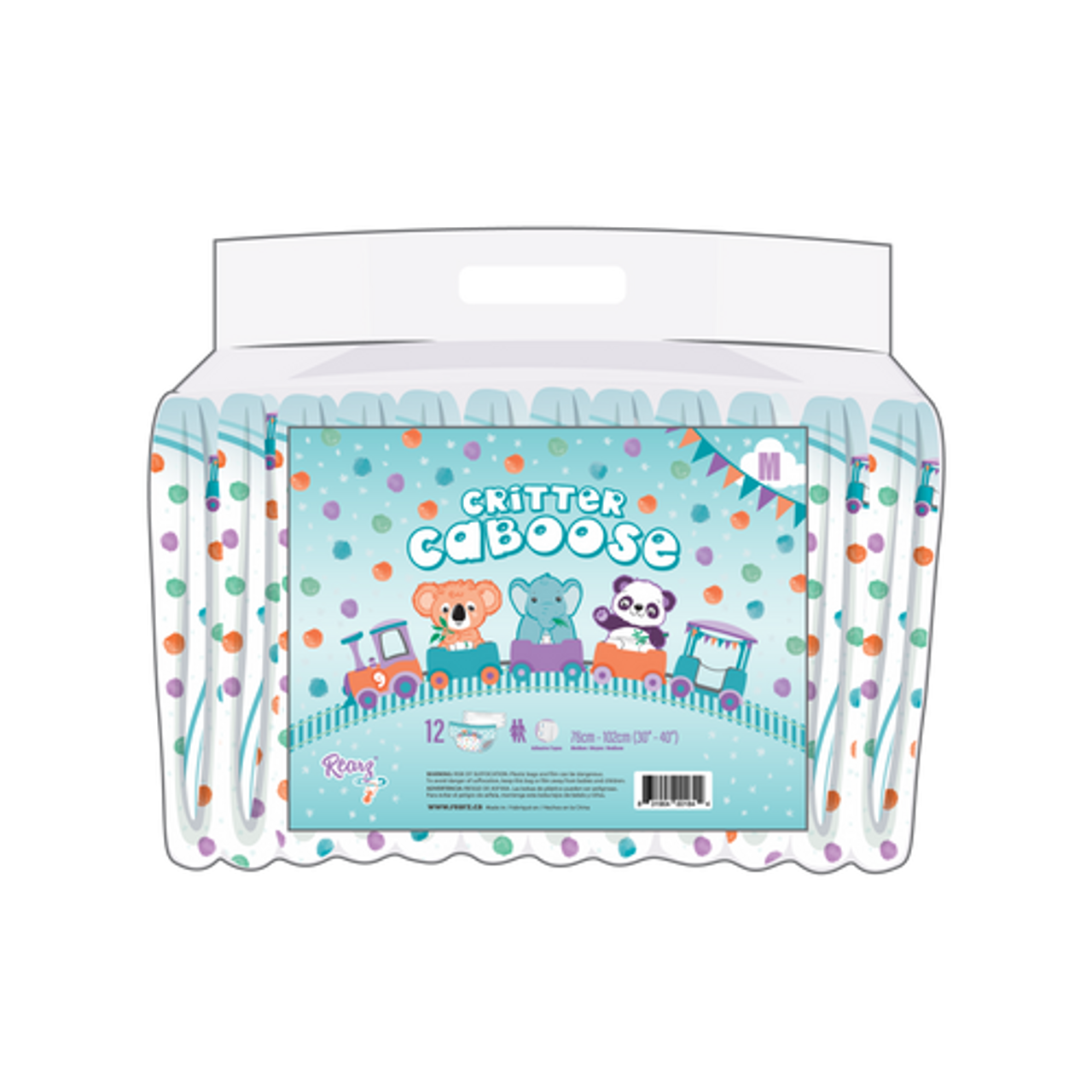 Rearz Mega Critter Caboose Adult Diapers