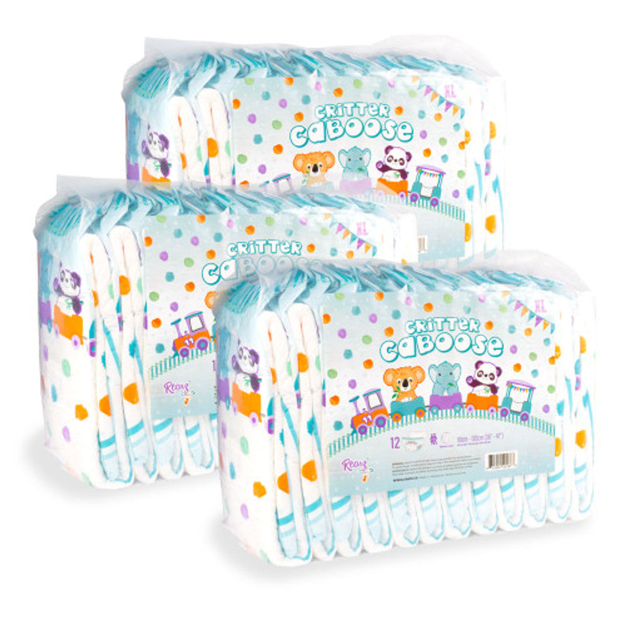 Rearz Mega Critter Caboose Adult Diapers