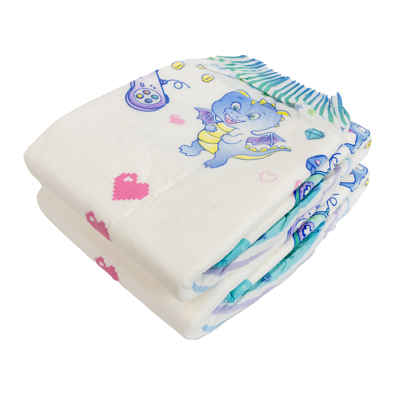 Rearz NEW Lil Monsters Gamer Adult Diapers – Crinkle Kit