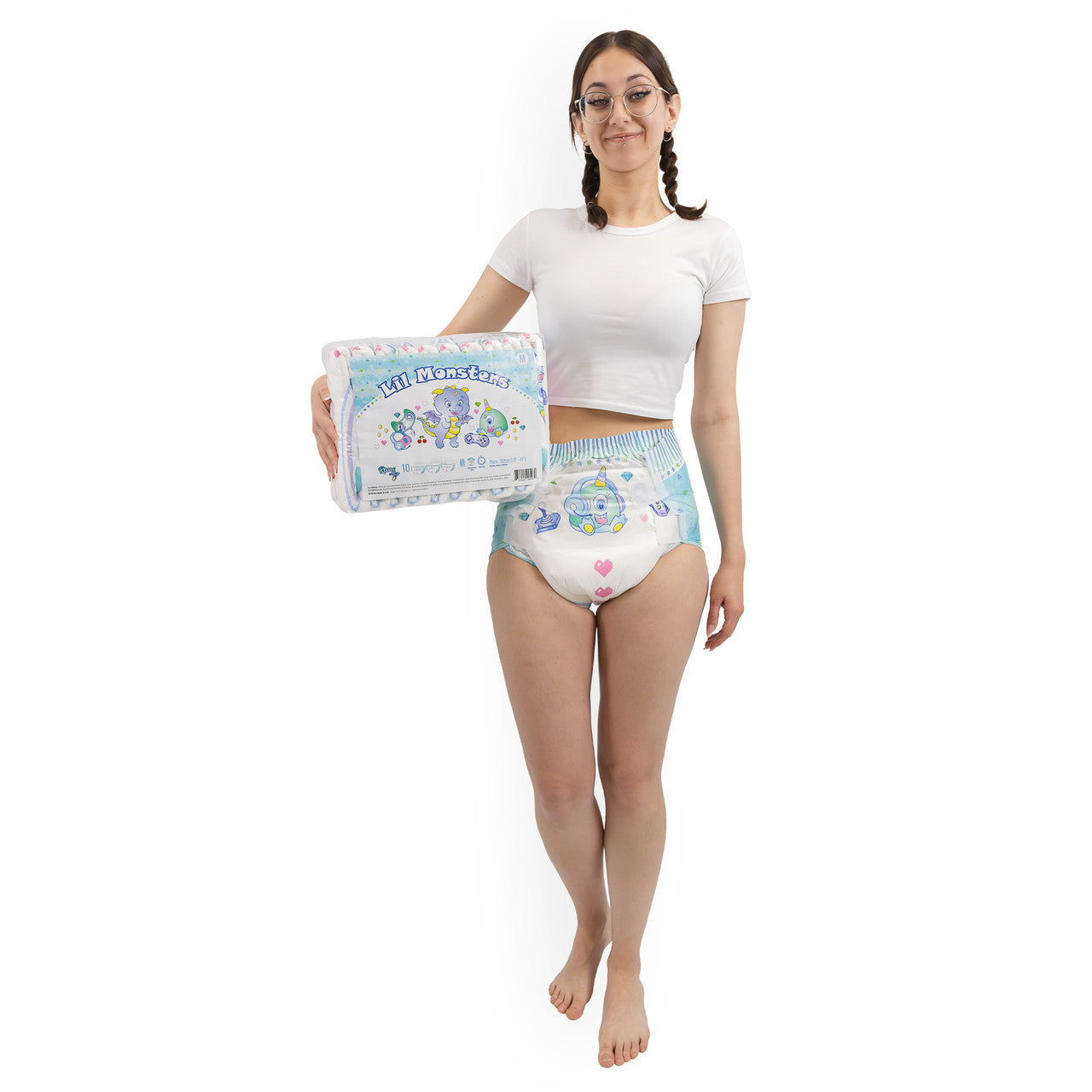 Rearz NEW Lil Monsters Gamer Adult Diapers