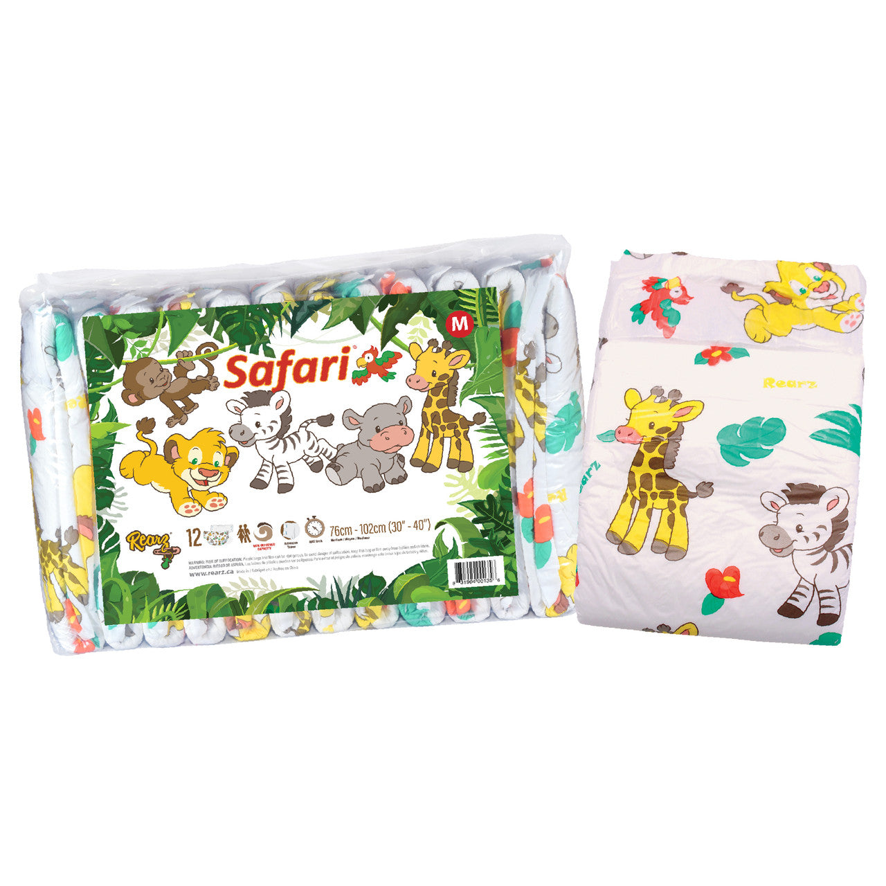 Rearz Mega Safari Adult Diapers