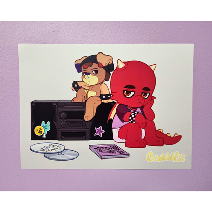 Punk Pals 8" x 11" Poster