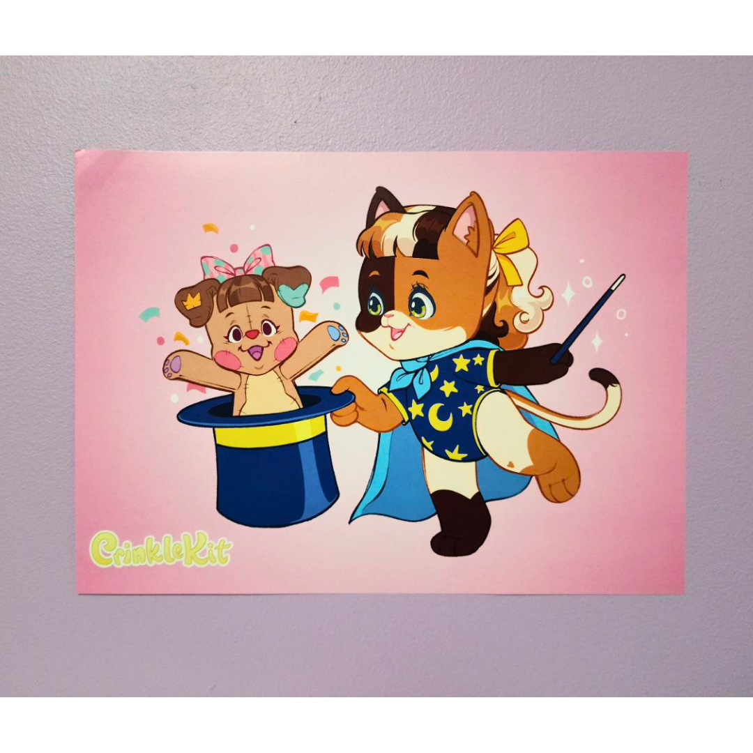 Clover's Magic Show 8" x 11" Poster