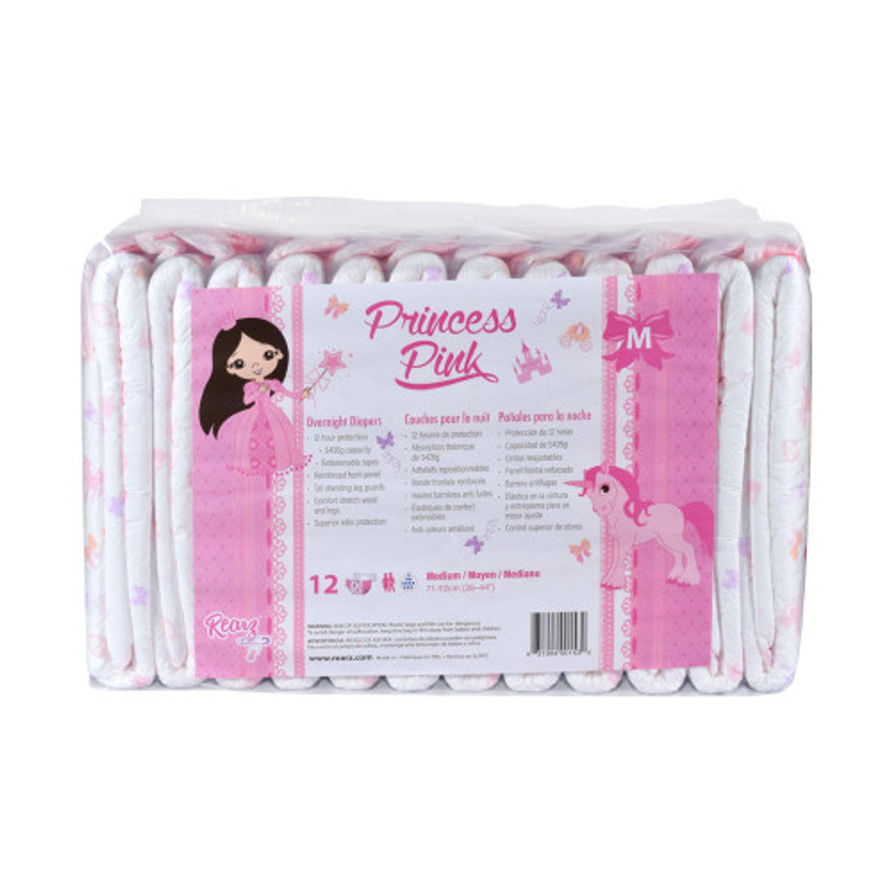Rearz Princess  Pink Adult Diapers